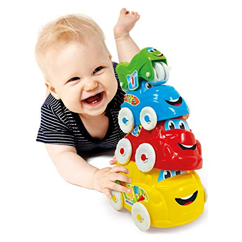 Clementoni Baby Clementoni - 17111 - Stacking Fun Vehicles 1