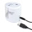 Rapesco 1448 Automatic Electric USB/Battery Pencil Sharpener, White 4