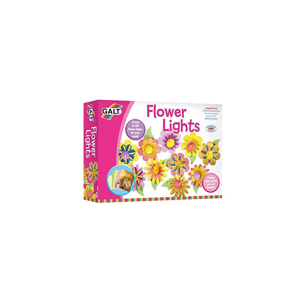 Galt Toys, Flower Lights, Kids' Craft Kits, Ages 7 Years Plus Multicoloured
