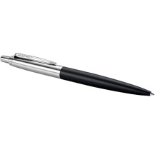 Parker Jotter XL Ballpoint Pen, Richmond Matte Black, Chrome Trim, Medium Point, Blue Ink, Gift Box