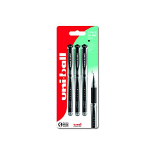 uni-ball UMN-153S Gel Impact Rollerball Pens. Premium Broad 1.0mm Ballpoint Tip for Super Smooth Handwriting, Journaling, School and Note Taking. Fade