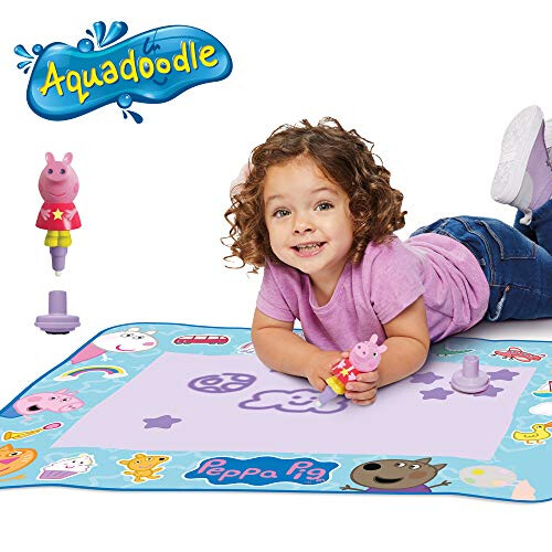Tomy Aquadoodle Water Doodle Mat - Large 75x75cm No Mess Drawing Toy For Toddlers 18 Months+