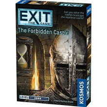 Thames & Kosmos - EXIT: The Forbidden Castle - Level: 4/5 - Unique Escape Room Game - 1-4 Players - Puzzle Solving Strategy Board Games for Adults &