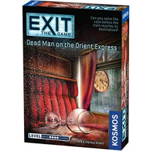Thames & Kosmos - EXIT: Dead Man on the Orient Express - Level: 4/5 - Unique Escape Room Game - 1-4 Players - Puzzle Solving Strategy Board Games for