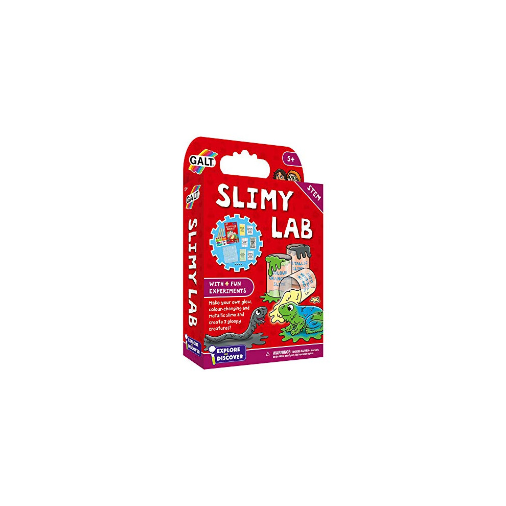 Galt Toys, Slimy Lab, Science Kit for Kids, Ages 5 Years Plus