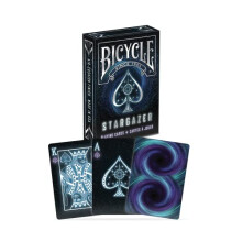 Bicycle Stargazer Playing Cards - 1 Deck, Air Cushion Finish, Professional, Superb Handling & Durability, Great Gift For Card Collectors