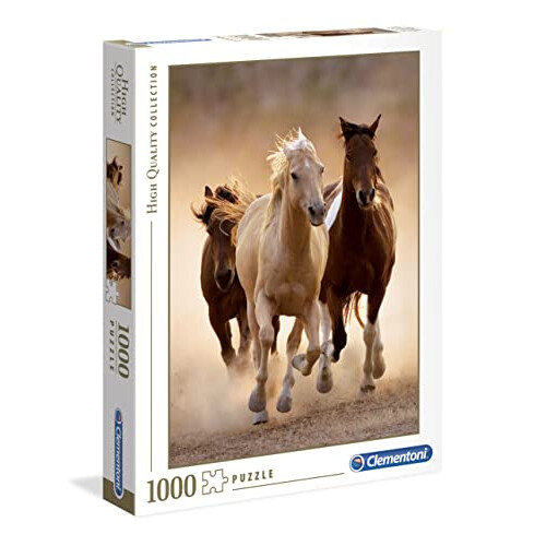 Clementoni Clementoni - Running horses - 1000 Piece Puzzle