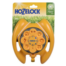HOZELOCK - Sprinkler Rotating 79 m? : Small-area Base-mounted Spray Sprinkler (? 10m), Ideal for Small Gardens: 8 Spray Patterns [2515P0000]