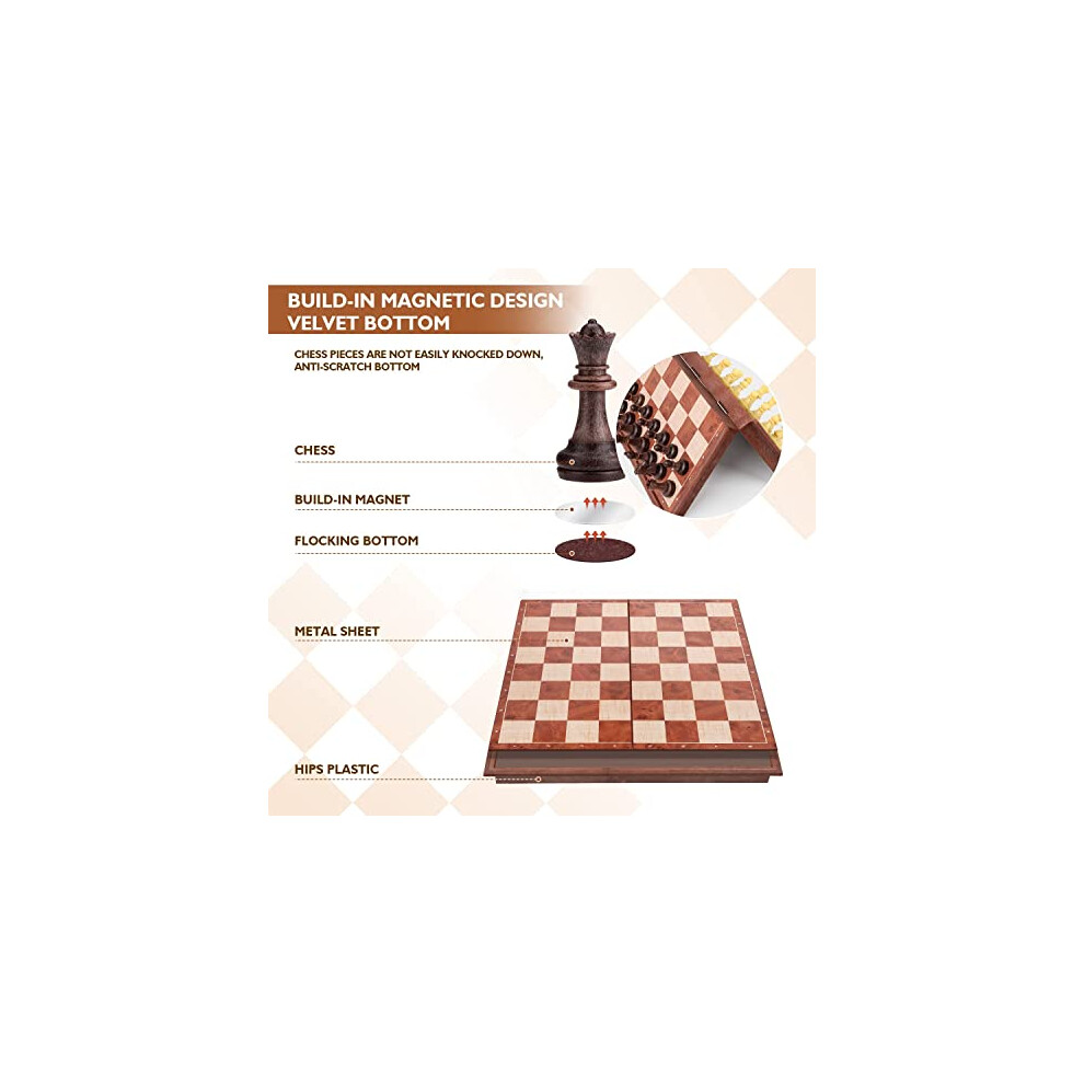 peradix-chess-set-and-draughts-board-games-2-in-1---magnetic-chess-checkers-board-toys---travel-folding-board-and-chess-piece-for-kids-and-adult