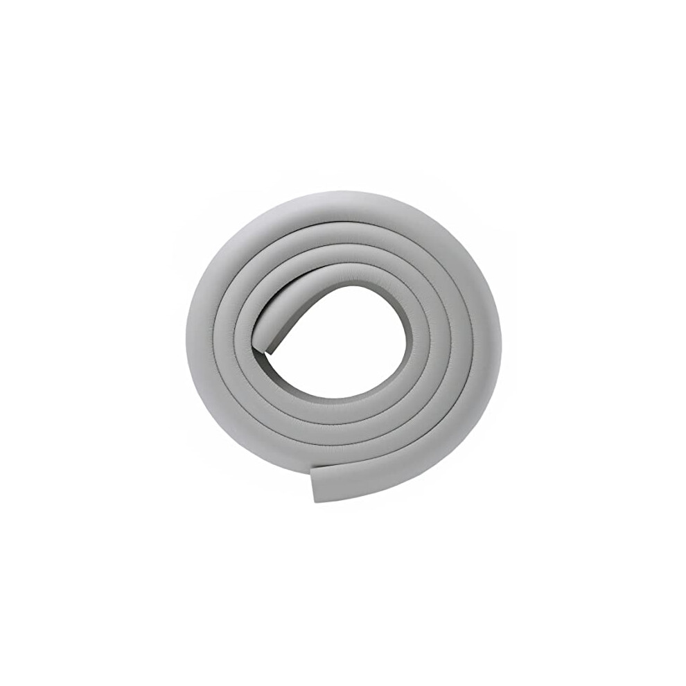 M2cbridge L Shape Extra Thick Furniture Table Edge Protectors Foam Baby Safety Bumper Guard 2 M (Grey)