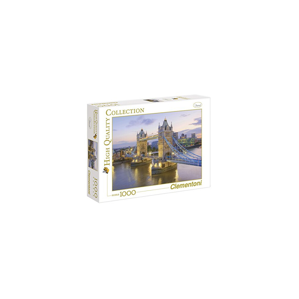 Clementoni 39022 Tower Bridge Puzzle, 1000-Piece