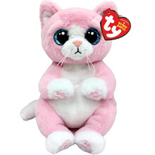 TY Lillibelle Cat Beanie Bellie Regular 6" | Beanie Baby Soft Plush Toy | Collectible Cuddly Stuffed Teddy