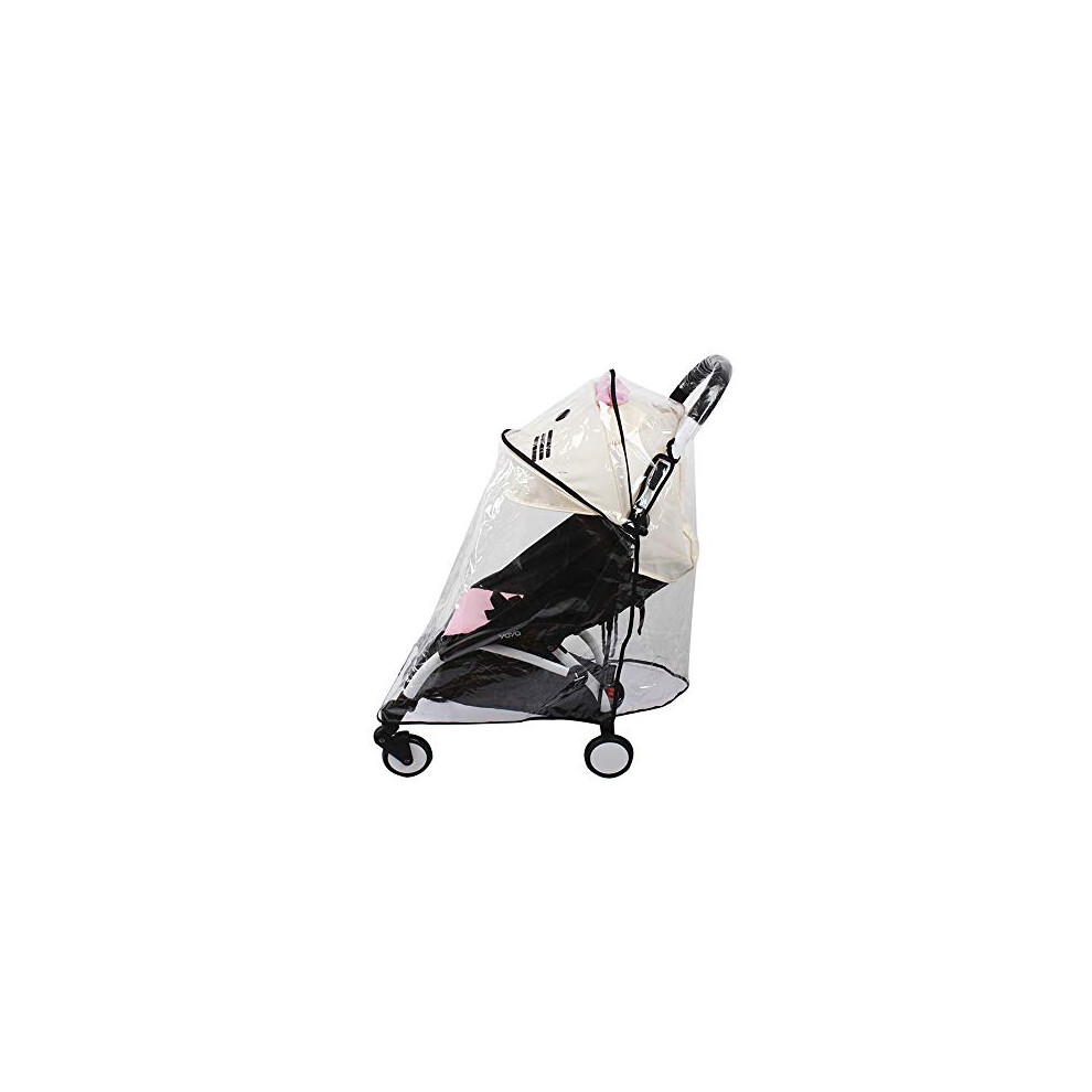 Baby Pram Rain Cover Long Extend For Babyzen Yoyo, Stroller Accessories For Babyzen Yoyo Yoya, Windproof And Waterproof Pushchair Raincoat Seedfuture