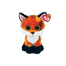 Ty Meadow Fox Beanie Boos 6" | Beanie Baby Soft Plush Toy | Collectible Cuddly Stuffed Teddy