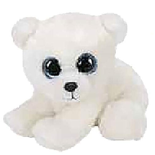 Ty Ty UK Ltd Ari Polar Bear Beanie Babies, White, 15 cm 2