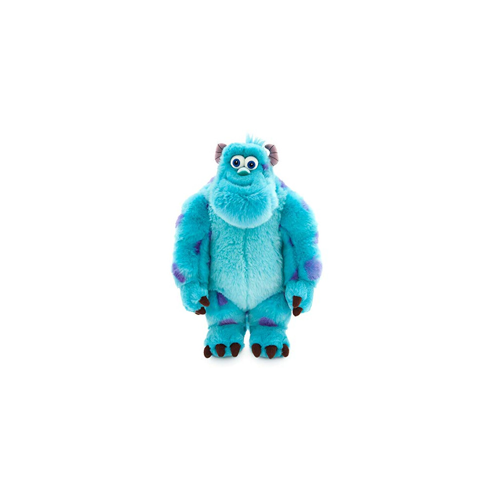 Disney Store Official Sulley Medium Soft Plush Toy, Monsters Inc, 38cm/14?, Cuddly Character Made with Soft-Touch Fabric and 3D Features, Suitable for