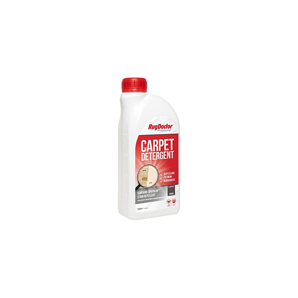 Rug Doctor Carpet Detergent with SpotBlok, 1 Litre