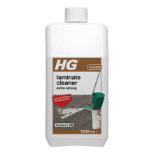 HG Laminate Cleaner Extra Strong 74, Powerful Solution Tackles Stubborn Dirt & Grease, Highly Concentrated Mopping Cleaner & Polish/Coating Remover