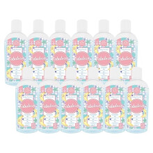 Fabulosa 4 in 1 Concentrated Antibacterial Disinfectant All Purpose Cleaner, 220ml, 12 pack, Bliss Baby Powder