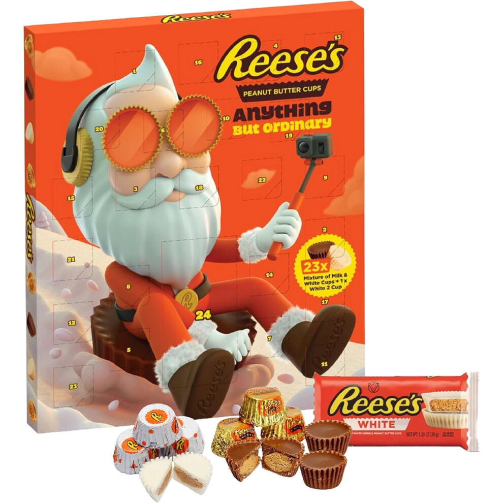 (Reese's Advent Calendar	) Chocolate Advent Calendar Collection Xmas 2024