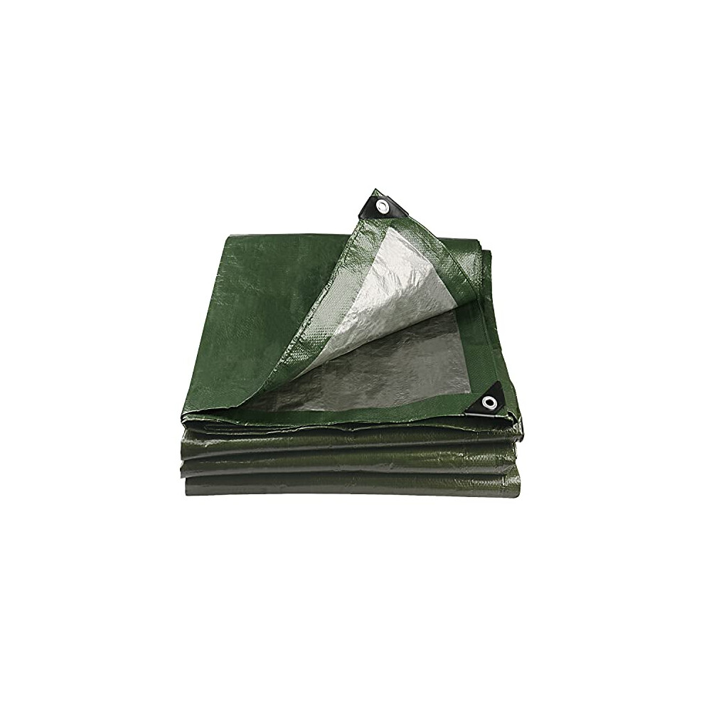 Onarway Tarpaulin Waterproof Heavy Duty 3M X 5M 105Gsm Tarp Sheet Cover With Reinforced Grommets, Multipurpose For Outdoor Use 90423772