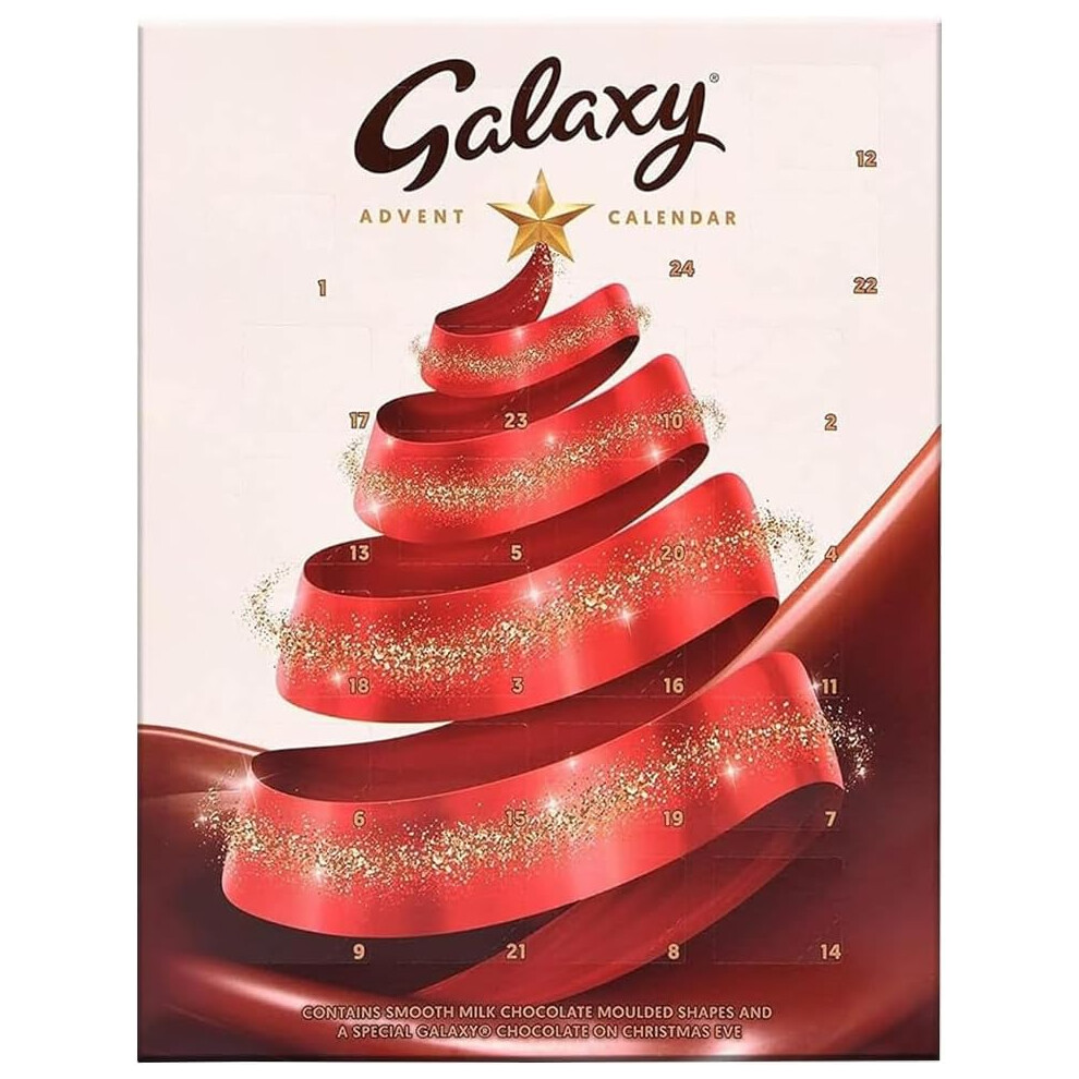 (Galaxy Advent Calendar	) Chocolate Advent Calendar Collection Xmas 2024