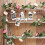 Ginger Ray Ginger Ray Artificial Pink Rose Flower Rustic Country Garland 1