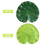 CODIRATO 10 Pcs Artificial Floating Foam Lotus Leaves Artificial Foliage Pond Decor - 18cm 2