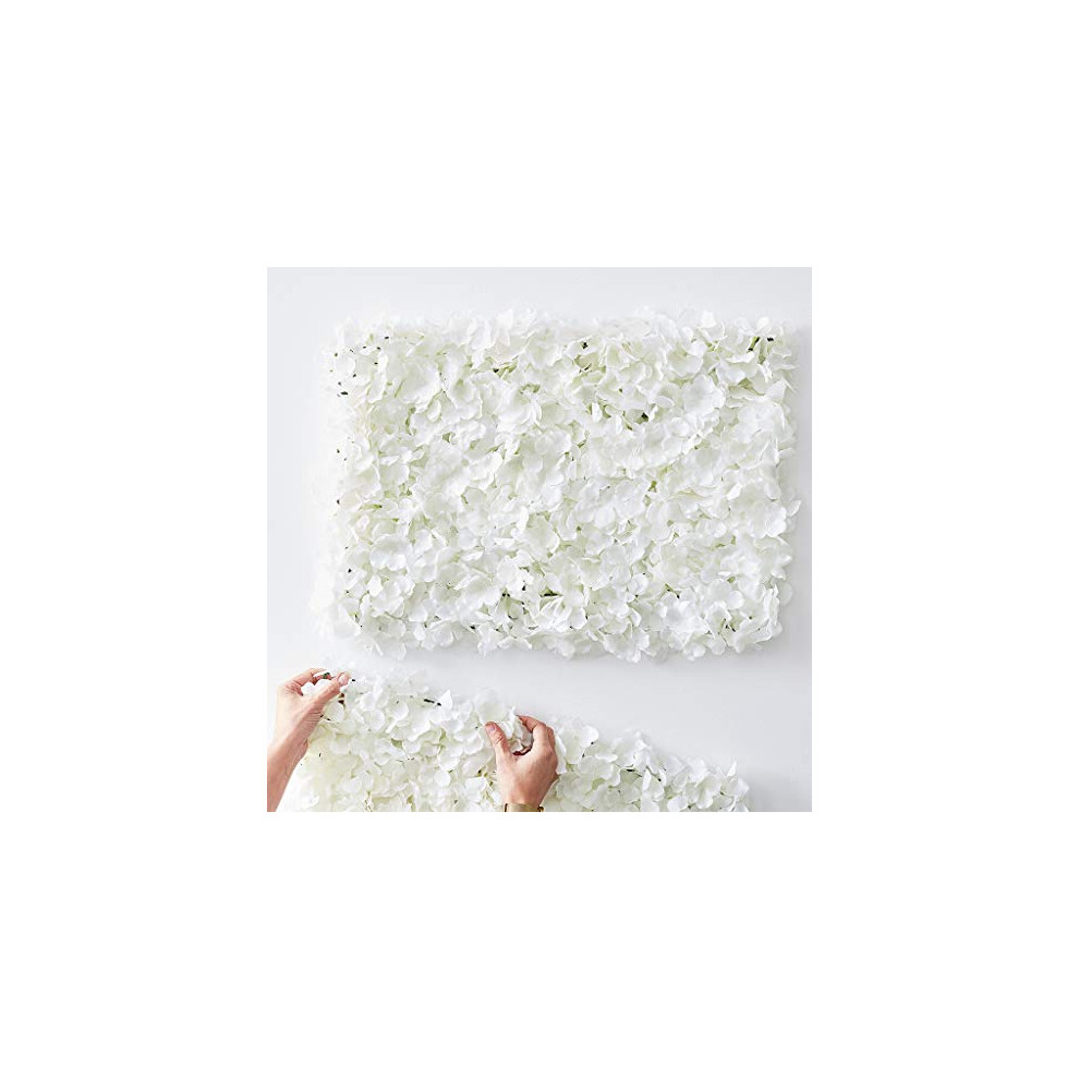 Ginger Ray White Flower Wall Decoration Tile Party Wedding Backdrop