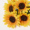 Homescapes HOMESCAEPS Handmade Sunflower Artificial Bouquet 6