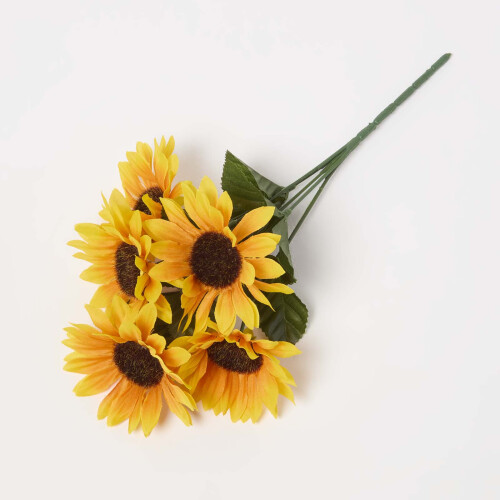 Homescapes HOMESCAEPS Handmade Sunflower Artificial Bouquet 2