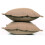 Homescapes (Beige) Plain Outdoor Cushion Set of 2 5