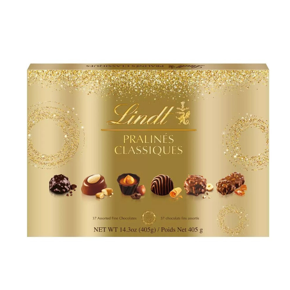 Lindt Pralines Classiques Assorted fine Chocolates 405g