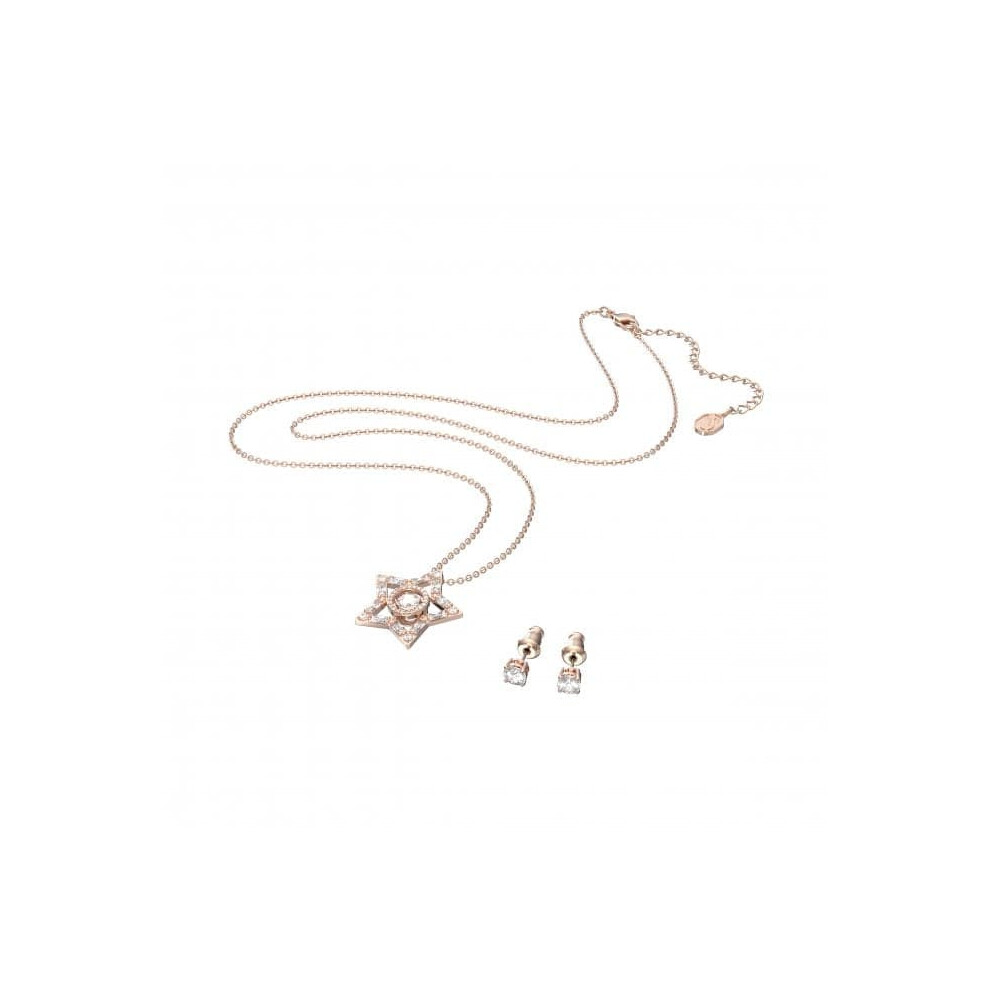 Swarovski Rose Gold Stella Set 5622730