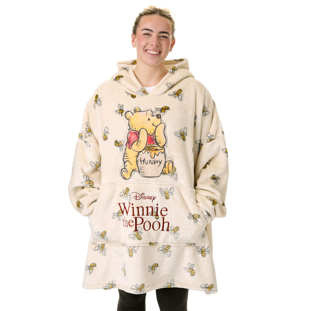 Disney Blanket Hoodie (Womens Beige)