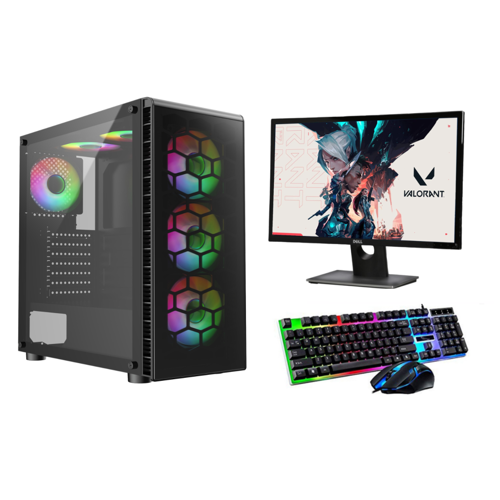 FCS Gaming PC Computer Bundle Intel Core i5-4570 16GB 1TB Win 11 2GB GT730-image-OPC-PBDYWPB-REFURBISHED