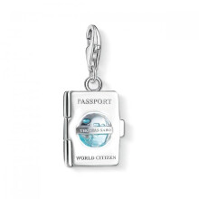 Thomas Sabo Charm Club Passport Turquoise Charm 1233-007-17