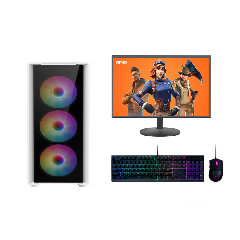 FCS Gaming PC Computer Bundle Intel Core i5-4570 16GB 1TB Win 11 2GB GT730