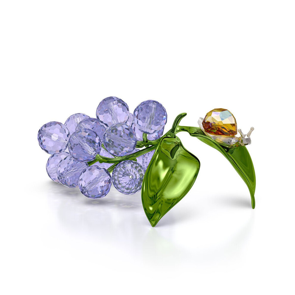 Swarovski Idyllia Snail and Blueberries Sculpture 5667549