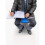 Blue Padded Stacking Chair with Writing Tablet 5