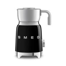 Smeg MFF11BLUK Induction Milk Frother with Tritan TM Renew, 500W, Black