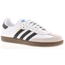 (White, 5 (Adults')) Adidas Originals Samba Og Boys' Trainers UK Size