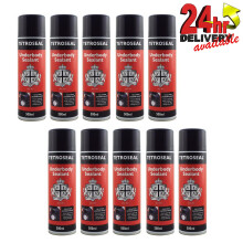 10 X Tetroseal Aerosol Underbody Sealant Car Underseal Spray 500ml Protection