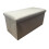 (Beige, Double) Hampton&Stewart Folding Ottoman Storage Box Stool 3