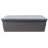 (Grey, Triple) Hampton&Stewart Folding Ottoman Storage Box Stool 3
