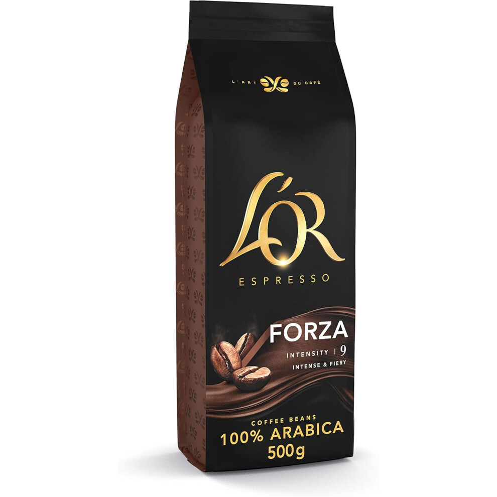 L'OR Espresso Forza Coffee Beans 500g Pack of 1