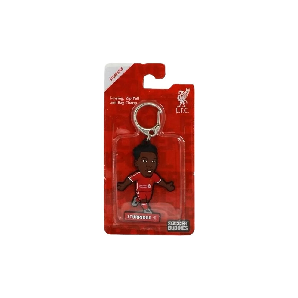 Official LIVERPOOL FC PVC player shape "DANIEL STURRIDGE" KEYRING