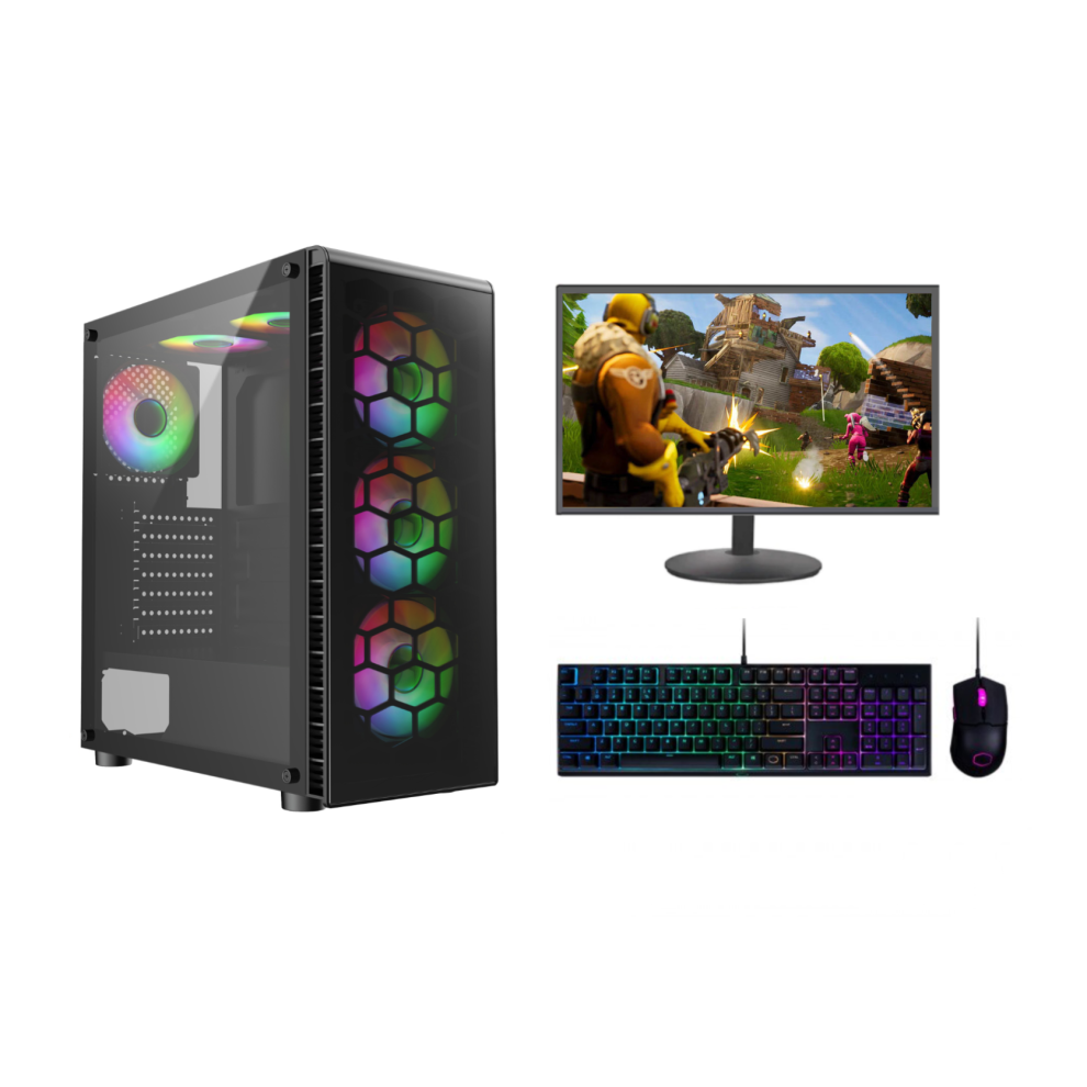 FCS Gaming PC Computer Bundle Intel Core i5-4570 16GB 1TB 2GB GT 730 Win11