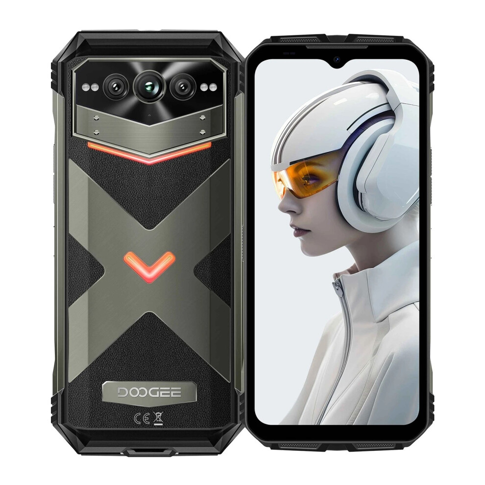 (grey) DOOGEE V Max Plus Rugged Phone 36GB(16+20) 512GB