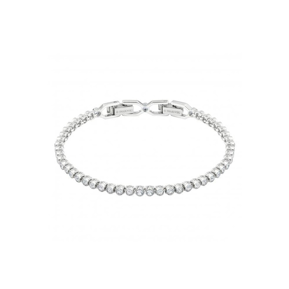 Swarovski 'Emily' Womens Base Metal Bracelet - Silver 1808960 - One Size - Image 7